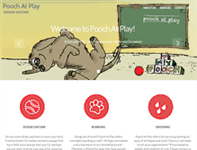 Tablet Screenshot of mypoochatplay.com